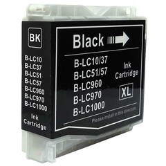 Kompatibilní inkoust s Brother LC1000BK/LC970BK, černý