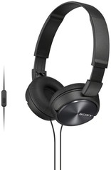 Sony MDR-ZX310AP, černá sluchátka