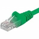 PremiumCord Patch kabel UTP, cat.5e, 3m, zelený