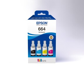 Originální inkoust Epson 664 (C13T66464A) 4 barevný, multipack