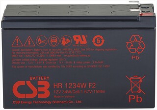 Akumulátor CSB HR1234W F2 (12V/9Ah)