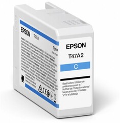 Originální inkoust Epson T47A2, C13T47A200, azurový