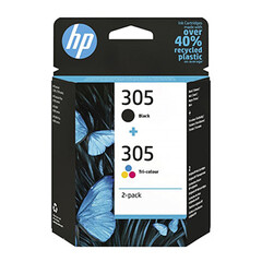 Originální inkoust HP 305 (6ZD17AE), černý + barevný, 2-/ack