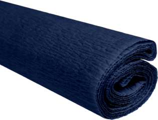 Krepový papír námořnická modř 50 cm x 200 cm 28g/m2