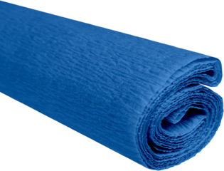 Krepový papír blankytně modrý 50 cm x 200 cm 28g/m2