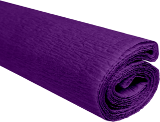 Krepový papír fialový 50 cm x 200 cm 28g/m2