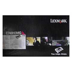 Originální toner Lexmark C748H3MG, purpurový