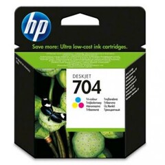Originální inkoust HP 704 (CN693AE), barevný