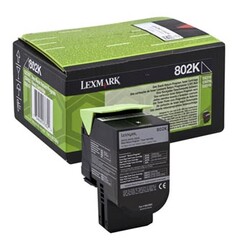 Originální toner Lexmark 80C20K0, černý