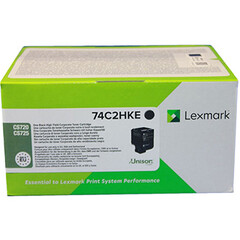 Originální toner Lexmark 74C2HKE, černý