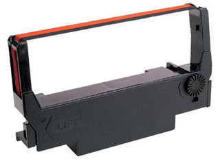 Kompatibilní barvící páska pro Epson ERC 30/34/38 černo-červená