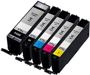 Kompatibilní inkousty s Canon PGI-570BK XL + CLI-571XL BK/C/M/Y, Multipack