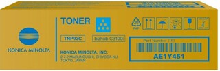 Originální toner Konica Minolta TNP-93C (AE1Y451), azurový