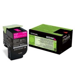 Originální toner Lexmark 80C2HM0, purpurový