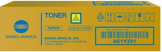 Originální toner Konica Minolta TNP-93Y (AE1Y251), žlutý