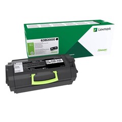 Originální toner Lexmark 63B2000, černý