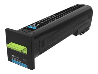 Originální toner Lexmark 72K20CE, azurový