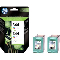 Originální inkoust HP 344 (C9505EE) C,M,Y 2-PACK, expirovaný