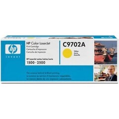 Originální toner HP C9702A (121A), žlutý - MODRÁ KRABICE