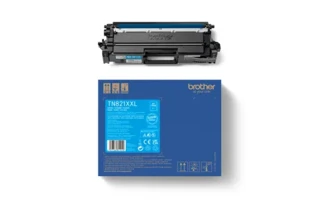 Originální toner Brother TN-TN821XXLC, azurový