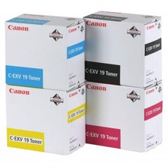 Originální toner Canon C-EXV19C (0398B002), azurový