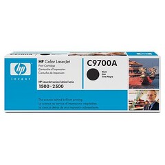 Originální toner HP C9700A (121A), černý - MODRÁ KRABICE