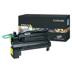 Originální toner Lexmark X792X2YG, žlutý