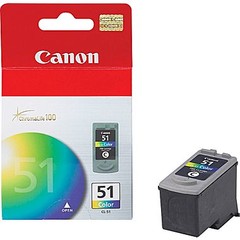 Originální inkoust Canon CL-51 (0618B001), barevný, 21 ml.