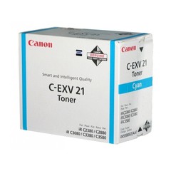 Originální toner Canon C-EXV21C (0453B002), azurový