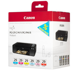 Originální inkousty Canon PGI-29 C/M/Y/PC/PM/R (4873B005), multipack