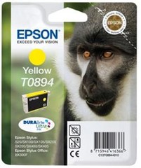 Originální inkoust Epson T0894, C13T08944011, žlutý