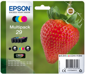 Originální inkousty Epson 29, C13T29864012, multipack