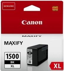 Originální inkoust Canon PGI-1500BKXL (9182B001), černý, 34,7 ml.