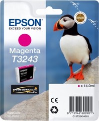 Originální inkoust Epson T3243 (C13T32434010), purpurový