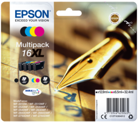 Originální inkousty Epson 16XL (C13T16364012), multipack