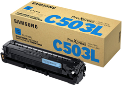 Originální toner Samsung CLT-C503L (SU014A), azurový