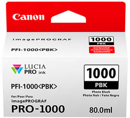 Originální inkoust Canon PFI-1000 PBK (0546C001)