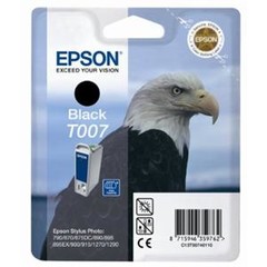 Originální inkoust Epson T007 (C13T00740110), černý, expirovaný