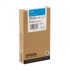Originální inkoust Epson T6122 (C13T612200), azurový