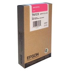 Originální inkoust Epson T6123 (C13T612300), purpurový