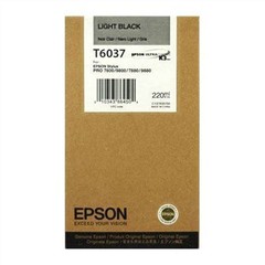 Originální inkoust Epson T6037 (C13T603700), světle černý