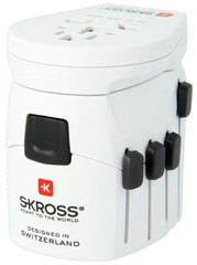 Skross cestovní adaptér SKROSS PRO World, PA41