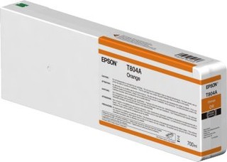 Originální inkoust Epson T804A (C13T804A00), oranžový