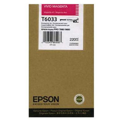 Originální inkoust Epson T6033 (C13T603300), jasně purpurový