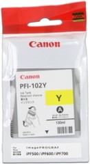 Originální inkoust Canon PFI-102 (0898B001), žlutý
