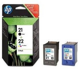 Originální inkoust HP 21 + HP 22 (SD367AE), 2-Pack