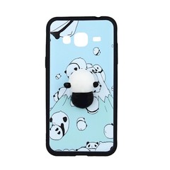 Plastové pouzdro pro Samsung S8 G950 - bílo modré - panda