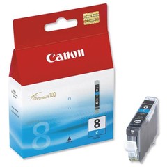 Originální inkoust Canon CLI-8C (0621B001) azurový