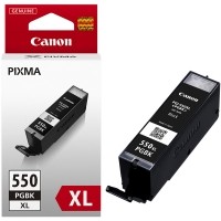 Originální inkoust Canon PGI-550PGBKXL (6431B001), pigmentová černá, 22 ml.