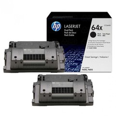 Originální tonery HP CC364XD (64X) dvojbalení